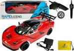 Leantoys Auto Zdalnie Sterowane Sportowe 2.4Ghz Czerwone