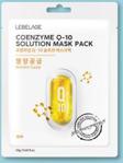 Lebelage Coenzyme Q-10 Solution Mask Nawilżająca Maska Do Twarzy Z Koenzymem 23Ml