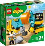 Lego 10931 Duplo Ciężarówka I Koparka Gąsienicowa