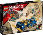 LEGO Ninjago 71776 Wyścigówka EVO Jaya i Nyi