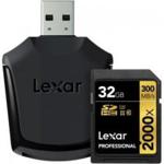 LEXAR KARTA PROFESSIONAL 2000X SDHC 32 GB UHS-II V90