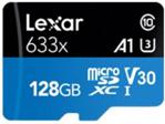 Lexar microSDXC 128GB High-Performance 633x UHS-I A1 V30 (LSDMI128BB633A)