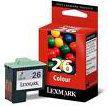 Lexmark No 26 Color 275 str.