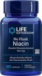 Life Extension Niacin No Flush Niacyna 800mg 100kaps.