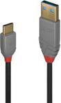 Lindy 36886 Kabel USB 2.0 A-C Anthra Line 1m (ly36886)