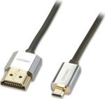 Lindy Kabel Lindy Lindy 41679 Kabel HDMI - Micro HDMI High Speed 2.0b z Ethernet i 4K Ultra HD Slim CROMO - 4,5m (41679)