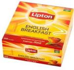 Lipton English Breakfast Herbata Czarna 200G 100 Torebek