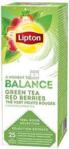 Lipton Green Tea Red Berries Herbata Zielona Z Nutą Truskawki I Maliny 25 Szt Koperty