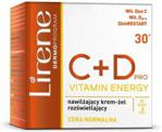 Lirene C+Dpro Vitamin Energy Nawilżający Krem-Żel Rozświetlający do Cery Normalnej Dzień i Noc 50ml