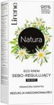 LIRENE NATURA ECO KREM SEBO-REGULUJĄCY NA NOC SZAROTKA 50ML