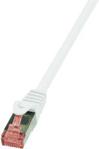 LogiLink Kabel sieciowy CAT 6 S/FTP AWG 27/7 RJ45 2 m Biały (52792020939)