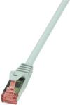 LogiLink Kabel sieciowy CAT 6 S/FTP AWG 27/7 RJ45 7.50 m Szary (52792021097)