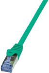 LogiLink Kabel sieciowy CAT 6A S/FTP AWG 26/7 RJ45 1 m zielony (52792020465)