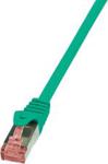 LogiLink Kabel Sieciowy Cat.6 S/FTP AWG 27/7 RJ45 5m Zielony (CQ2075S)