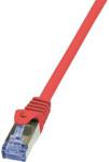 LogiLink Kabel Sieciowy Cat.6A S/FTP AWG 26/7 RJ45 10m Czerwony (CQ3094S)