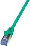 LogiLink Kabel Sieciowy Cat.6A S/FTP AWG 26/7 RJ45 3m Zielony (CQ3065S)