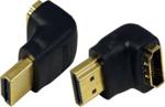 LogiLink Katowy adapter HDMI-żeński HDMI-mę?ski (AH0007)