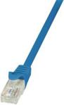 LogiLink Patchcord Cat.6 U/UTP 1m Niebieski (CP2036U)