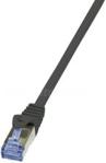 LogiLink Patchcord kat.6A S/FTP AWG26 PIMF 50m Czarny (CQ4143S)