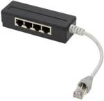 LogiLink Splitter RJ45 4-portowy Logilink MP0032 ekranowany, 15cm (MP0032)