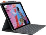 LOGITECH SLIM FOLIO IPAD 10.2&QUOT (7TH GEN) - UK - ETUI Z KLAWIATURĄ - ANGIELSKI - SZARY