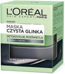 Loreal CZYSTA GLINKA MASKA DETOKSYKUJĄCO-ROZŚWIETLAJĄCA 50 ML