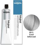 Loreal Majirel Cool Inforced Ochładzająca kolor trwała farba do włosów kolor 10.1 50ml