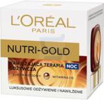 Loreal NUTRI GOLD NAWILŻAJĄCA TERAPIA ODŻYWCZA NA NOC 50 ML