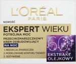 L'Oreal Paris Ekspert Wieku 60+ Przeciwzmarszczkowy Krem Odbudowujący Na Noc 50Ml