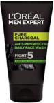 L'Oreal Paris Men Expert Pure Charcoal Anti-Imperfections Daily Face Wash Żel do mycia twarzy 100 ml