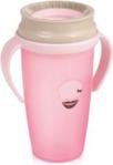 LOVI KUBEK 360 ACTIVE 350 ML RETRO BABY GIRL - JASNORÓŻOWY (1/595NEW)