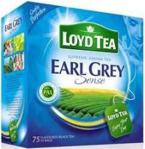 Loyd tea earl grey herbata czarna 75 torebek