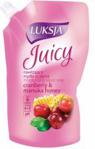 Luksja Juicy nawilżające mydło w płynie Cranberry & Manuka Honey zapas 400ml