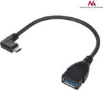 Maclean OTG USB 3.0 - USB-C, czarny (MCTV-842)