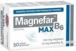 Magnefar B6 MAX 50 tabl.