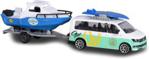 Majorette Samochód Explorer Vw T6 Z Lawetą I Łodzią 2057610 01