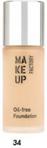 MAKE UP FACTORY PODKŁAD 34 BEzTŁUSzCzOWY 20 ml