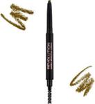 Makeup Revolution Duo Brow Definer Kredka do Brwi + Szczoteczka Light Brown 1 szt.