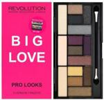 Makeup Revolution Pro Looks Palette Paleta 15 cieni do powiek Big Love