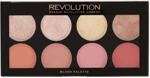 Makeup Revolution Ultra Blush Palette 8 Róż do Policzków Blush Goddess 13g