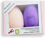 Makeup Revolution X Friends 2 Pack Blending Sponge - zestaw gąbek do makijażu