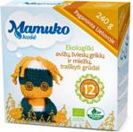 Mamuko Organiczna Kaszka Owies Jasnagryka Jęczmień Po 12 Miesiącu 240G