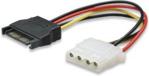 Manhattan Adapter zasilania Molex - SATA torebka (342766)