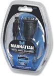 MANHATTAN KONWERTER USB NA PORT SZEREGOWY RS232 DB9M (205146)