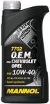 Mannol 10W-40 7702 OEM OPEL/CHEVR.GM 1L