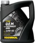 Mannol 10W-40 7702 OEM OPEL/CHEVR.GM 4L