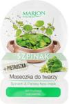 Marion Fit Fresh Spinach Parsley Face Mask ﻿﻿Maseczka do twarzy Szpinak + Pietrusza 9g