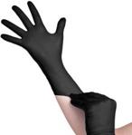 Master Glove Jednorazowe Rękawice Nitrylowe Czarne L 100szt. (79)