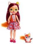 Mattel Enchantimals Duża lalka Felicity Fox i Flick FRH51 FRH53