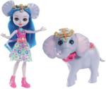 Mattel Enchantimals Lalka + Duże zwierzę Fky72 Fky73